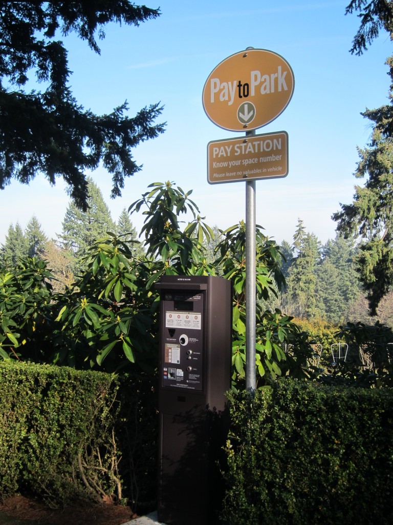 Washington Park pay to park meters