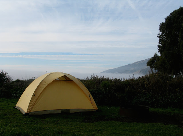California Coast camping