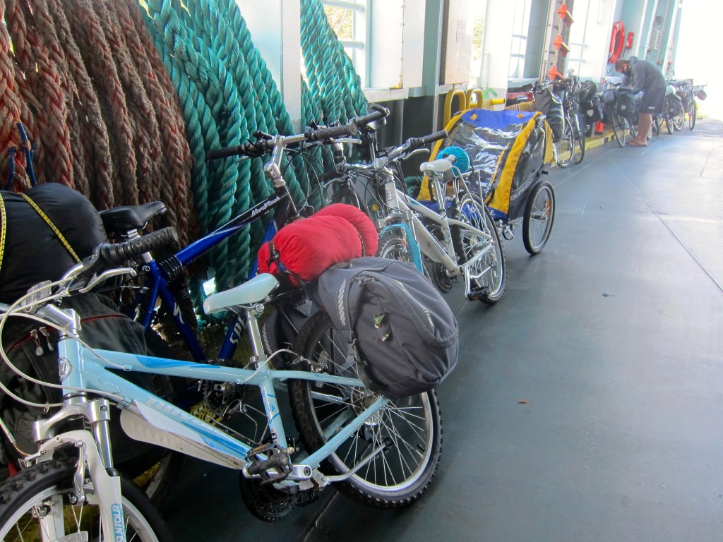 washington ferry bikes