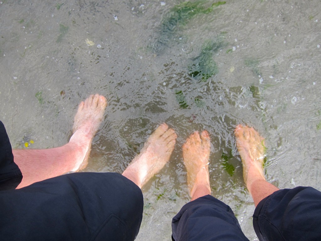 San Juan Island feet
